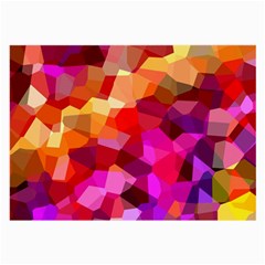 Geometric Fall Pattern Large Glasses Cloth by DanaeStudio