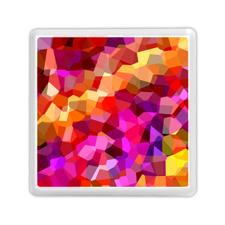 Geometric Fall Pattern Memory Card Reader (Square) 