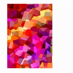 Geometric Fall Pattern Large Garden Flag (two Sides) by DanaeStudio