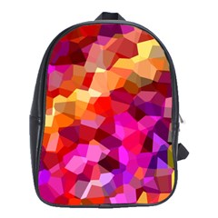 Geometric Fall Pattern School Bags (xl)  by DanaeStudio