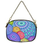 India Ornaments Mandala Balls Multicolored Chain Purses (One Side)  Front