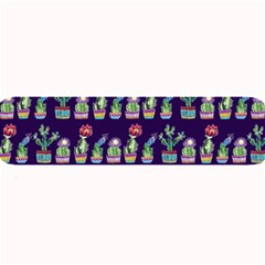 Cute Cactus Blossom Large Bar Mats