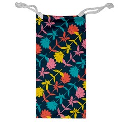 Colorful Floral Pattern Jewelry Bags