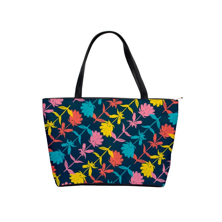 Colorful Floral Pattern Shoulder Handbags