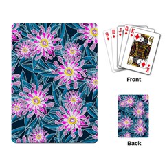 Whimsical Garden Playing Card by DanaeStudio