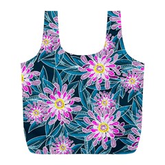 Whimsical Garden Full Print Recycle Bags (l)  by DanaeStudio