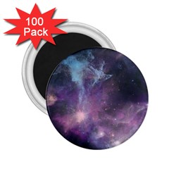 Blue Galaxy  2 25  Magnets (100 Pack)  by DanaeStudio