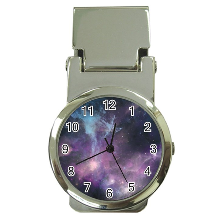 Blue Galaxy  Money Clip Watches