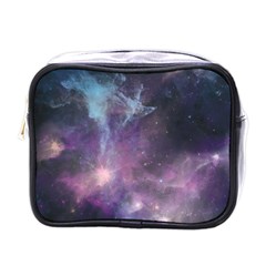 Blue Galaxy  Mini Toiletries Bags by DanaeStudio