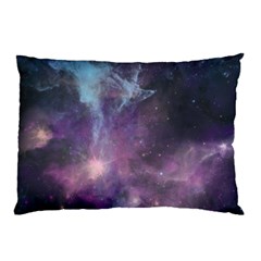 Blue Galaxy  Pillow Case (two Sides) by DanaeStudio