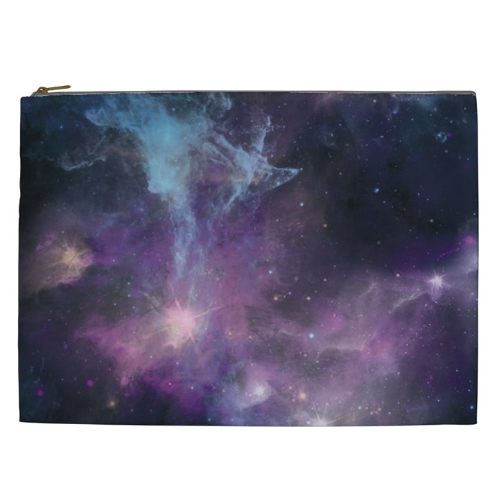 Blue Galaxy  Cosmetic Bag (XXL) 