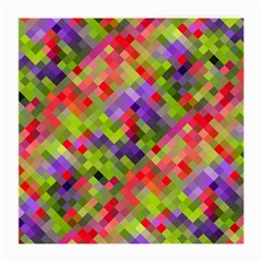 Colorful Mosaic Medium Glasses Cloth (2-side)