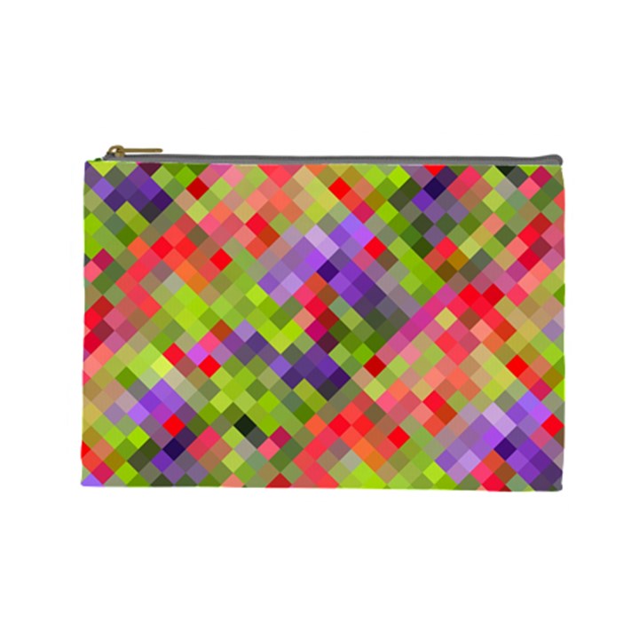 Colorful Mosaic Cosmetic Bag (Large) 