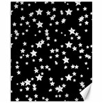 Black And White Starry Pattern Canvas 16  x 20   15.75 x19.29  Canvas - 1