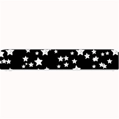 Black And White Starry Pattern Small Bar Mats by DanaeStudio