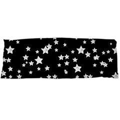 Black And White Starry Pattern Body Pillow Case (dakimakura)