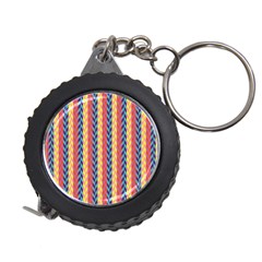 Colorful Chevron Retro Pattern Measuring Tapes by DanaeStudio