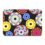 Colorful Retro Circular Pattern Plate Mats 18 x12  Plate Mat