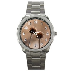 2  Verwelkte Kugeldistel Sport Metal Watch by wsfcow