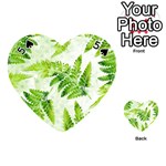 Fern Leaves Playing Cards 54 (Heart)  Front - Spade5