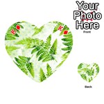 Fern Leaves Playing Cards 54 (Heart)  Front - DiamondK