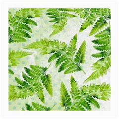 Fern Leaves Medium Glasses Cloth (2-side) by DanaeStudio