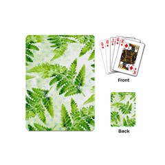 Fern Leaves Playing Cards (mini) 