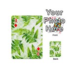 Fern Leaves Playing Cards 54 (Mini)  Front - Diamond3