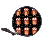 Halloween brown owls  Classic 20-CD Wallets Front