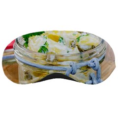 Potato Salad In A Jar On Wooden Sleeping Masks