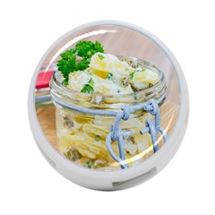 Potato Salad In A Jar On Wooden 4-port Usb Hub (one Side) by wsfcow