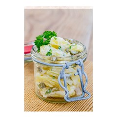 Potato Salad In A Jar On Wooden Shower Curtain 48  X 72  (small)  by wsfcow