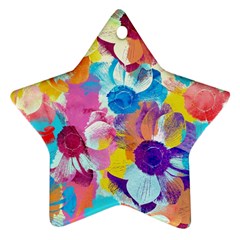 Anemones Ornament (star)  by DanaeStudio