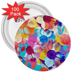 Anemones 3  Buttons (100 Pack)  by DanaeStudio