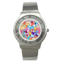 Anemones Stainless Steel Watch