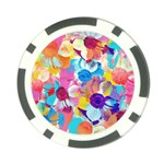 Anemones Poker Chip Card Guards Front