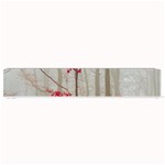 Magic forest in red and white Small Bar Mats 24 x4  Bar Mat