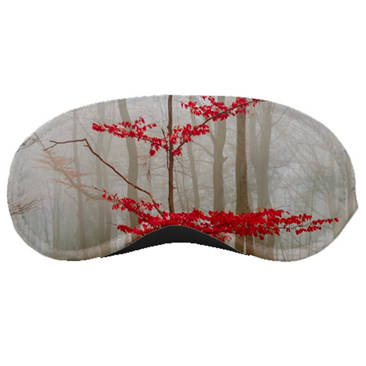 Magic forest in red and white Sleeping Masks