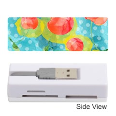 Red Cherries Memory Card Reader (stick)  by DanaeStudio