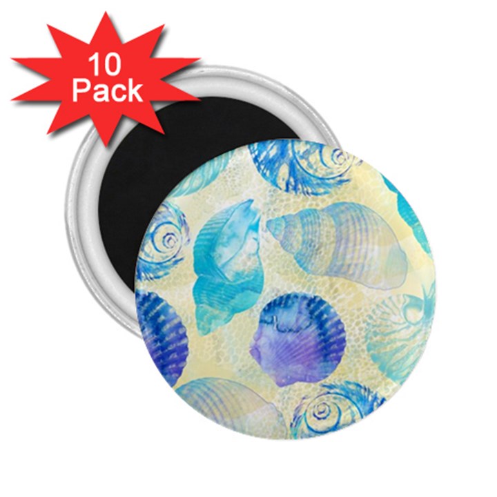 Seashells 2.25  Magnets (10 pack) 