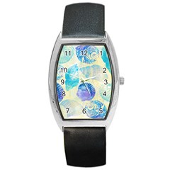 Seashells Barrel Style Metal Watch by DanaeStudio