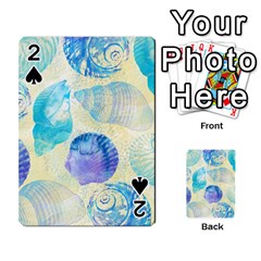 Seashells Playing Cards 54 Designs  by DanaeStudio