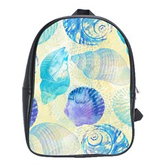 Seashells School Bags (xl)  by DanaeStudio