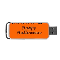 Happy Halloween - Owls Portable Usb Flash (two Sides) by Valentinaart