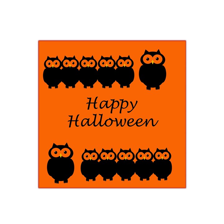 Happy Halloween - owls Satin Bandana Scarf