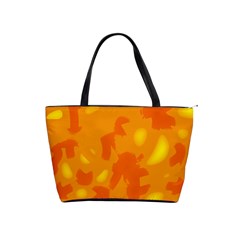 Orange Decor Shoulder Handbags