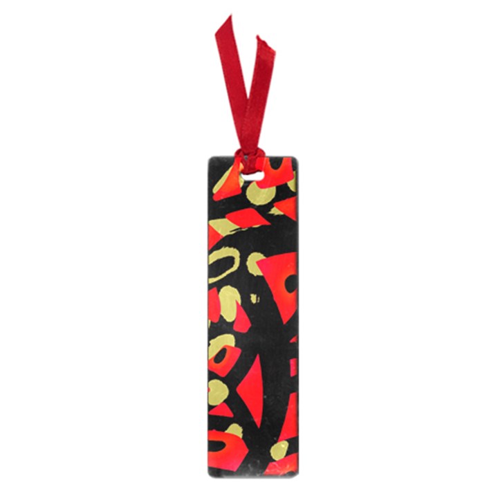 Red artistic design Small Book Marks