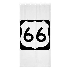 U S  Route 66 Shower Curtain 36  X 72  (stall)  by abbeyz71