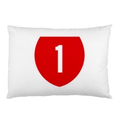 New Zealand State Highway 1 Pillow Case (two Sides) by abbeyz71