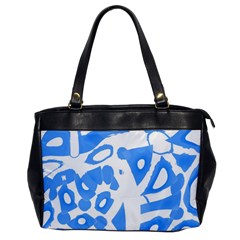 Blue Summer Design Office Handbags by Valentinaart